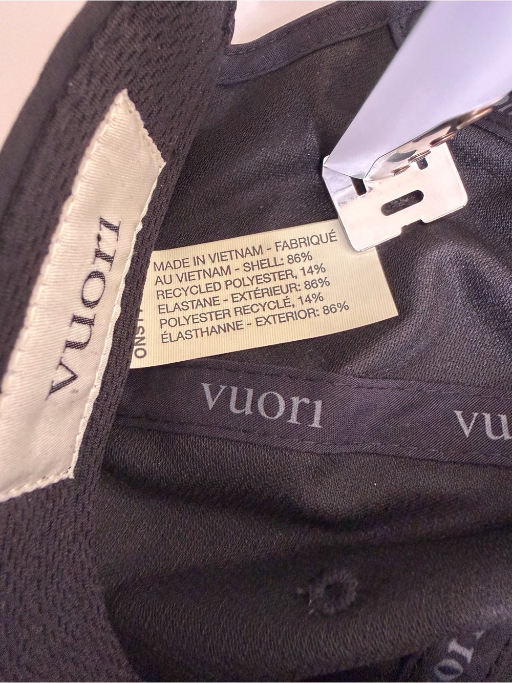 Vuori Black Baseball Cap with Subtle Logo - Picture 5 of 8